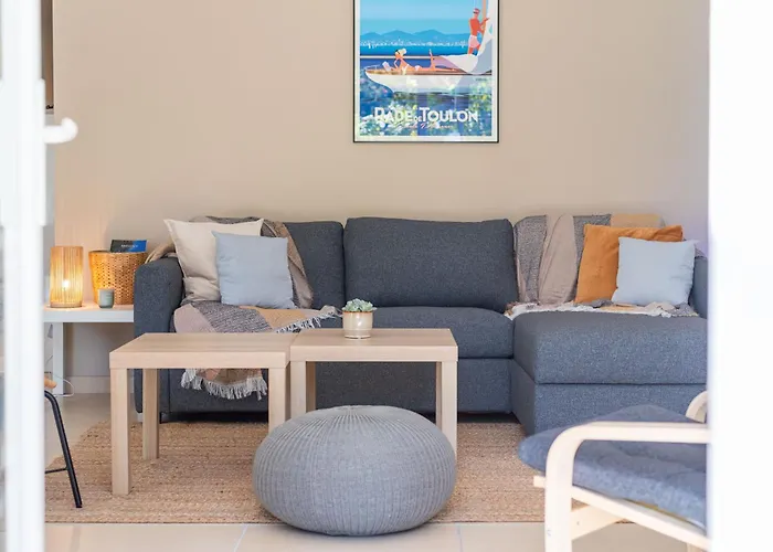 Maison Cap Brun Jardin Parking Semesterbostad