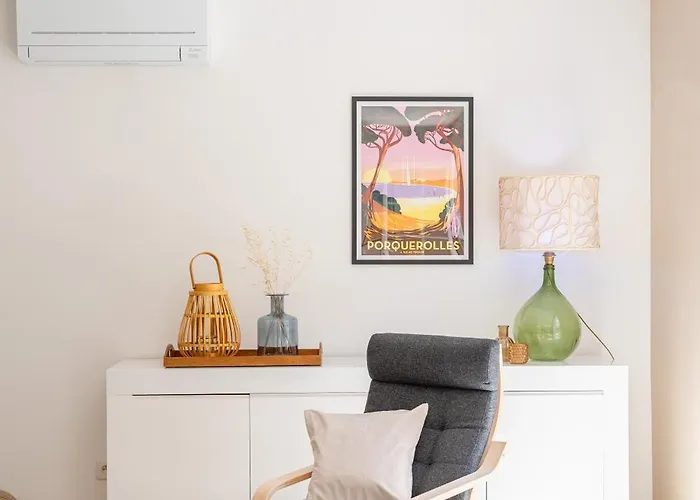 Semesterbostad Maison Cap Brun Jardin Parking Toulon